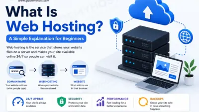 What is web hosting explained for beginners