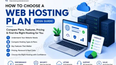 how to choose a web hosting plan - comparison guide